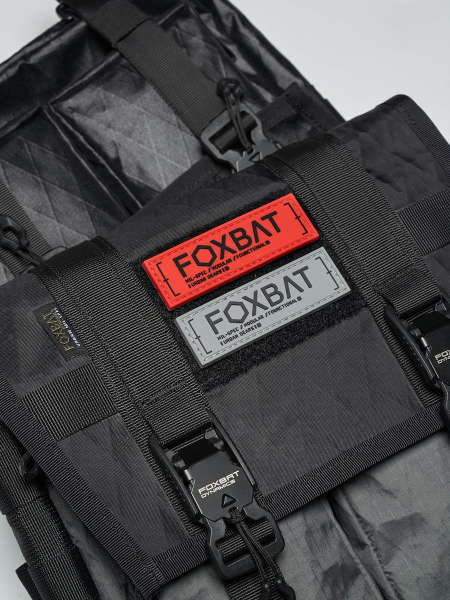 Urban Backpack Tactical - FOXBAT PVC Patch MIL-SPEC MODULAR FOUNCTIONAL