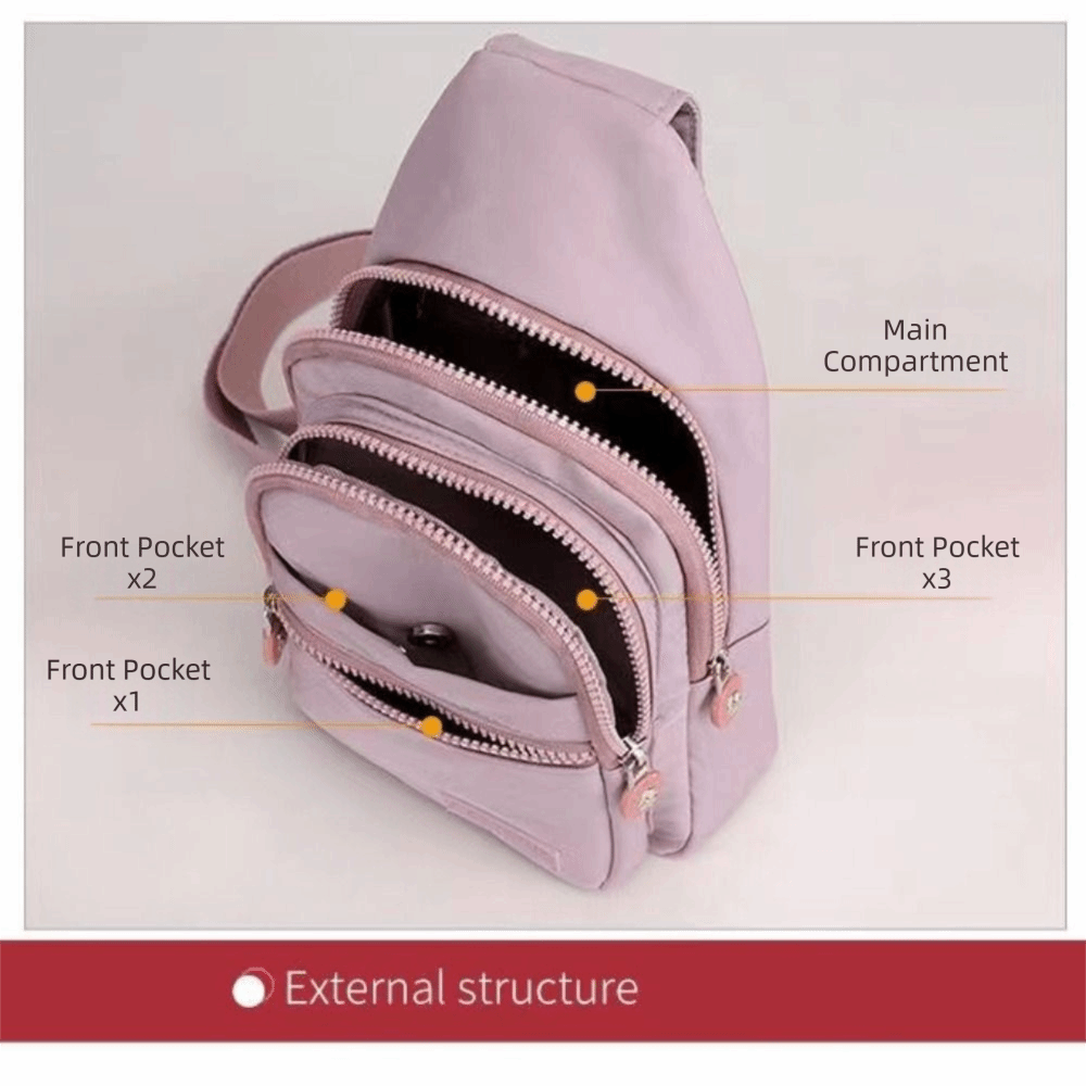 Nylon Women's Chest Bags Water - Sling Backpack Shoulder review and price