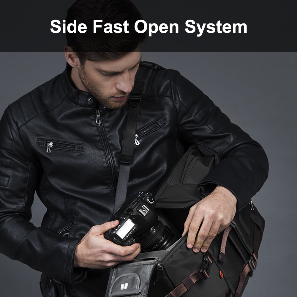K&F CONCEPT Waterproof Camera  - Laptop Backpack 15.6 review and price